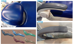 New Design Medical Treatment <strong>Electric</strong> <strong>Dental</strong> <strong>Chair</strong> <strong>Unit</strong> with LED Lamp <strong>Dental</strong> Equipment with Soft Leather - Product Image 3