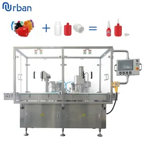 Customized Fully Automatic Liquid Olive Oil Bottle Filling Machine Small Bottle Liquid Spray Eye Drop Filling Machine