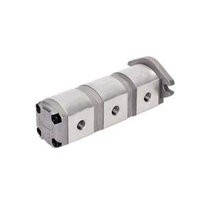 Pompe <span class=keywords><strong>hydraulique</strong></span> à double engrenage 1 CV, 2 étages, haute pression 200 bars, avec <span class=keywords><strong>raccord</strong></span> 1/4 pouce pour systèmes hydrauliques - Meilleure vente - Product Image 5