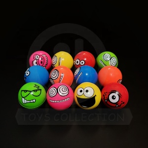 Venta al por Mayor de Pelotas de Goma de 32 mm para Niños, Coloridas y de Diseño Variado, Pelotas de Alto Rebote para Máquinas Expendedoras - Product Image 4