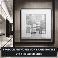 Impression sur toile de villas de luxe, art mural encadré, décorations d'art moderne, peintures murales personnalisées