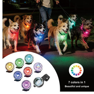 Custom IPX5/IPX6/IPX7 Certificate Waterproof Rechargeable Pet Collar Pendant LED <strong>Light</strong> Night Safety Warning Glow LED <strong>Dog</strong> <strong>Light</strong> - Product Image 4