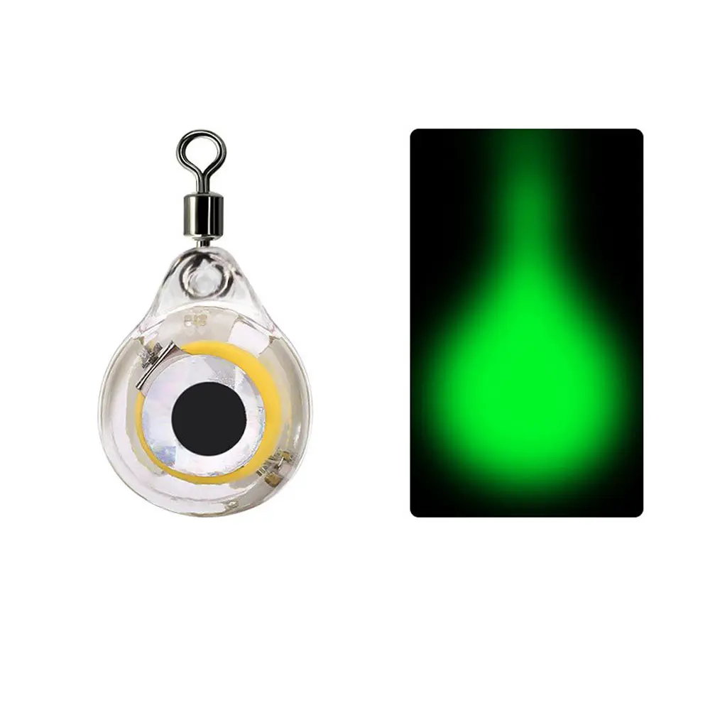 Mini Fishing Lures Trap Light LED Deep Drop Underwater Fishing Luminous Lamp for Attracting Fish