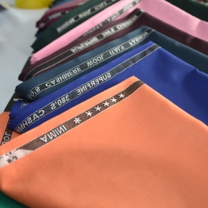 Venta caliente T/R 80/20 tela de lana de Cachemira orillo inglés brillante Italia para hombres que se adaptan - Product Image 3