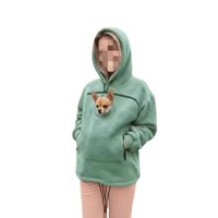 Nouveau sweat à capuche long en polaire style européen et américain 2025 – Tendance unisexe, coupe ample, décontracté et chaud pour l'hiver