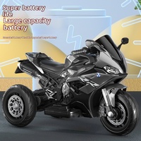 Voiture jouet à batterie pour tout-petits, moto électrique pour enfants avec télécommande, conduite autonome, en plastique, pour garçons et filles