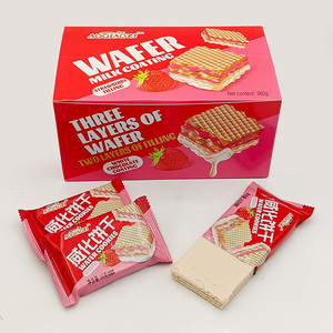 건강한 재료로 만든 바삭한 웨이퍼 비스킷 쿠키 크래커, 인공 첨가물 없음 - Product Image 3