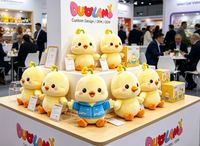 Peluche OEM de haute qualité en tissu doux pour enfants, idéale comme cadeau promotionnel d'entreprise