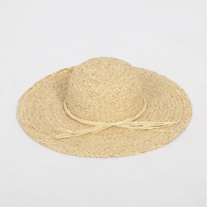 <span class=keywords><strong>Chapeau</strong></span> de soleil de plage biseauté pour femme, <span class=keywords><strong>chapeau</strong></span> de paille tendance à large bord pour le voyage - Product Image 1