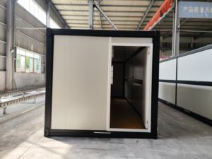 Casa plegable barata de 20 pies, contenedor prefabricado, casa plegable y móvil, el precio más barato, Casa moderna, marco negro - Product Image 3