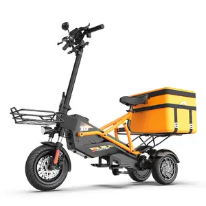 48V 3 ruote 11 pollici Scooter elettrico autobilanciante per mobilità a doppio motore ad alta velocità per adulti