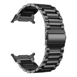 Bracelet à breloques en PVC à trois maillons pour <span class=keywords><strong>Watch</strong></span> <span class=keywords><strong>8</strong></span> Classic, compatible avec <span class=keywords><strong>Watch</strong></span> 7 et S10, avec fermoir déployant - Product Image 3