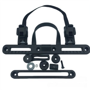 <span class=keywords><strong>Porte</strong></span>-vélo arrière avec crochet en plastique Kit de sacoche de bicyclette avec boucles de <span class=keywords><strong>bagage</strong></span> de vélo <span class=keywords><strong>Accessoires</strong></span> de sacoche latérale - Product Image 4