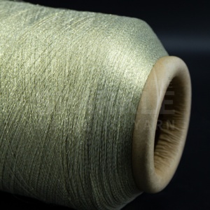 <span class=keywords><strong>Fil</strong></span> métallique à tricoter MH en nylon fin très doux Film <span class=keywords><strong>Lurex</strong></span> <span class=keywords><strong>fil</strong></span> métallique doré et <span class=keywords><strong>argent</strong></span>é pour tissu de chaussettes de haute qualité - Product Image 4