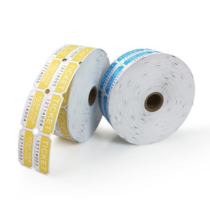 Raffle High Quality Custom Service Ticket Printing Travel Ticket for Event and Exhibition - Product Image 1