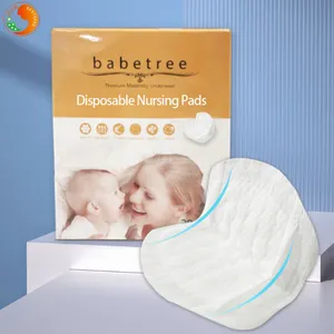 Disposable Stay Dry And Comfortable Breast Nursing Absorbent Pads For Breastfeeding Milk Leak Protection