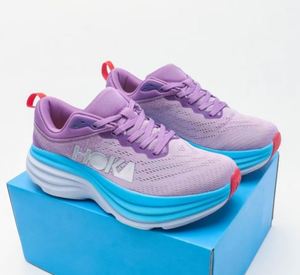Nuevas zapatillas Hokas Bondi 8 de fibra de carbono para hombre y mujer - Zapatillas ligeras y acolchadas para correr, ocio y deportes - Product Image 1