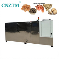 Machine de lyophilisation industrielle et commerciale automatique pour aliments, moteur en acier inoxydable, capacité de 30-60 kg par lot pour la transformation alimentaire