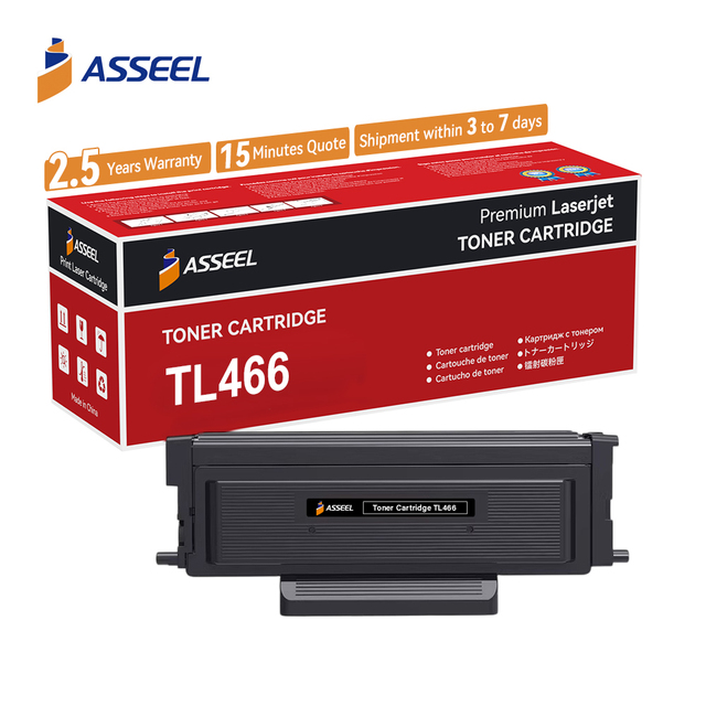ASSEEL Toner Cartridge Factory Wholesale TL466 TL466H TL466X High Quality Toner Supplier with Pantum M6766DW Plus/M7166DW Plus