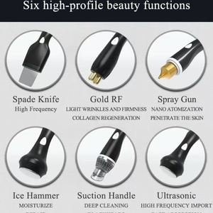 Machine à hydrodermabrasion intelligente 7-en-1 Ice Blue, jet d'oxygène, peeling aquatique, analyse de la peau, hydratation du visage, machine US Hydro Master - Product Image 3