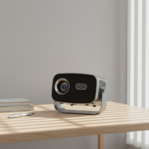 Mini proyector portátil caliente 720P 280ANSI Wifi al aire libre Android <span class=keywords><strong>APP</strong></span> 200 pulgadas Cine en Casa soporte de CINE 4K V100 proyector inteligente - Product Image 4