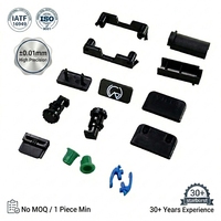 Pièces moulées par injection plastique ABS/PC/PP/PE/POM sur mesure de haute précision pour applications industrielles, certifiées ISO9001:2015