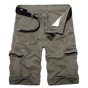 <span class=keywords><strong>Pantaloni</strong></span> Casual sportivi estivi da uomo pantaloncini da lavoro da esterno di grandi dimensioni elasticizzati in vita a gamba dritta al ginocchio larghi - Product Image 3