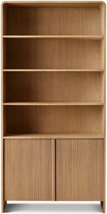 Libreria di Lusso RH in Legno Massello Americano, Vetrina e Mobile Contenitore di Alta Gamma - Product Image 2