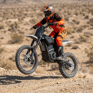 Vélo électrique tout-terrain robuste avec frein hydraulique sans balais 3000W, pneus larges 14x12 pouces, 60V 20Ah, trois vitesses, étanche - Product Image 6