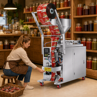 La machine de remplissage horizontale entièrement automatique est adaptée au beurre de cacahuète, au liquide de lavage et à la confiture, offrant une productivité élevée