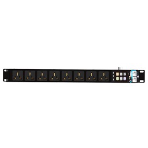 PDU Inteligente Personalizável 220V 16A com 8 Portas, Tomadas Universais, Interruptor Remoto, Monitoramento de Energia, Multi Protocolo para Salas de Servidores IDC - Product Image 1
