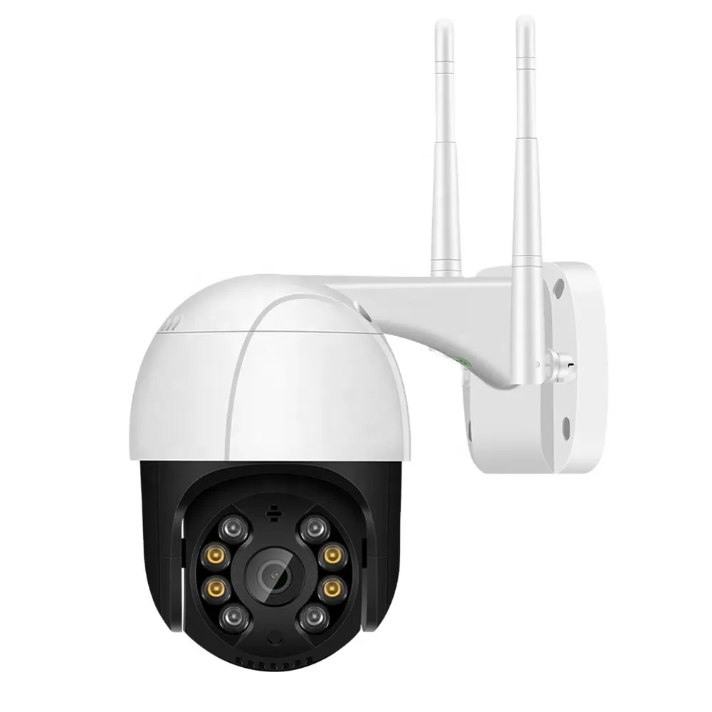 BESDER – caméra de Surveillance extérieure PTZ IP Wifi HD 1080P, dispositif de sécurité sans fil, avec détection humaine et Zoom numérique x4