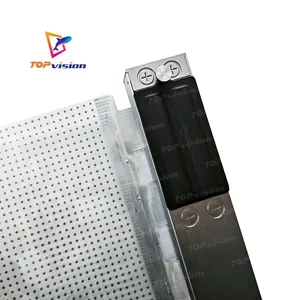TOPvision Adesivo Flexível LED Transparente Film Screen Display em Vidro Publicidade Video Wall
