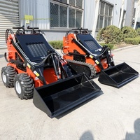 Nouveau chariot élévateur électrique multifonctionnel modèle JT-00 à chenilles, dimensions des fourches 1100x1100x1100mm, pour usage agricole