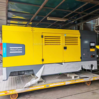 Compresor de aire de tornillo diésel portátil Atlas Copco V900 25 bar 25 M³/min 264 kW para minería y construcción