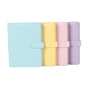 Оптовая продажа, блокнот-органайзер из искусственной кожи с 6 кольцами - Product Image 1