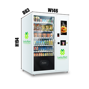 Trà Sữa Cup Noodle Máy Bán Hàng Tự Động Micron Thông Minh Bán Hàng Tự Động Với Nước Nóng Và Màn Hình Cảm Ứng Trong Văn Phòng - Product Image 4