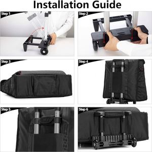 Échantillon gratuit : Sacoche de bureau noire, sac de réunion d'affaires, sacoche informatique grande capacité, sac à main – Lot de 24 pièces par carton - Product Image 3