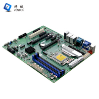 Carte mère industrielle de bureau M ATX intégrée LGA1700 12e 13e génération Intel I9 ECC 4 DDR4 SATA3.0 6 COM PCIE X16 LAN