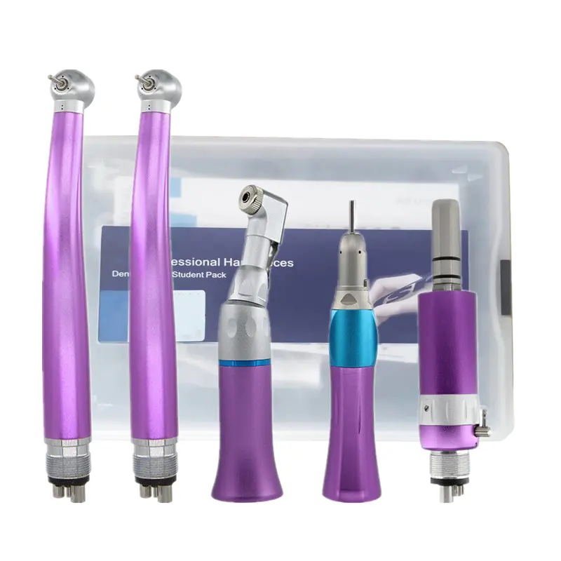 PROMOTION Dental Handpiece Ex-203 Push High   Low Speed Handpiece Turbine Kit Set 2h / 4h Student Study For Detistry Equipment