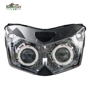 KOLMIO-LAM Xe Máy Phụ Kiện Phù Hợp Cho Đèn Pha Lắp Ráp Đầu Ánh Sáng Đèn <span class=keywords><strong>Z1000</strong></span> 2007-2009 Z750 Xe Máy Đèn Pha - Product Image 1
