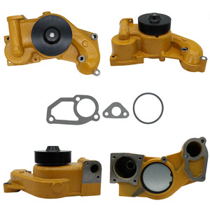 Bomba de agua para Komatsu S6D108 PC300-6 6222-63-1200, pieza de repuesto para maquinaria de construcción, color amarillo - Product Image 4