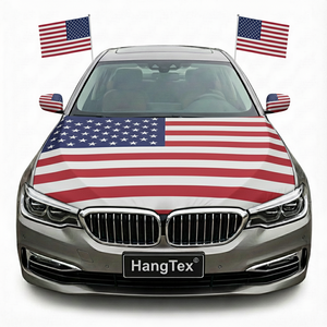 ชุดคลุมรถแฟนบอลฟุตบอลโลก <span class=keywords><strong>2026</strong></span> อเมริกา ผ้าคลุมฝากระโปรงหน้า ปลอกกระจกมองหลัง ผ้าไนลอนกันน้ำ สำหรับผู้สนับสนุนทีมฟุตบอล - Product Image 1