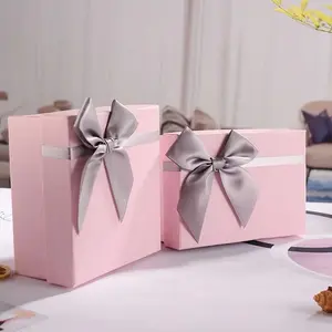 Boîtes d'emballage en papier décoratives de mariage, boîtes rigides, pour la mariée et le marié, 50 pièces