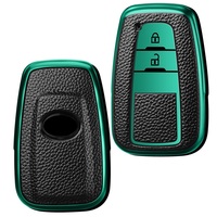 Clé de voiture Étui souple TPU protéger Housse de clé de Voiture Pour Toyota CAMRY PRADO C-HR IZOA AVALON