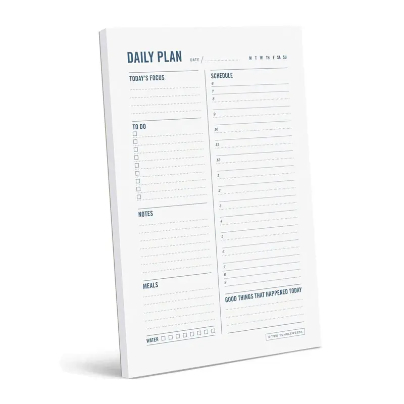 Nueva papelería Tear Off Cute Notepads To Do List Kawaii Memo Custom planificación diaria Note Pad Office Business Notepad