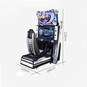 เครื่องเกมแข่งรถอาร์เคดแบบหยอดเหรียญในร่มรุ่นใหม่ 1 ผู้เล่น พร้อมจอ LCD ปรับแต่งได้ - Product Image 4