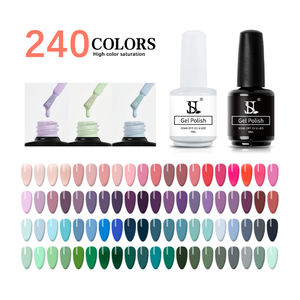 Venta al por Mayor HS Colección de Geles de Alto Pigmento 240 Colores a Granel Larga Duración 15ml Esmaltes de Uñas en Gel UV LED sin MEHQ, TPO ni HEMA - Product Image 6