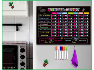 Daily Priority Planner &amp; Reward <strong>Chart</strong> Children's Education Whiteboard Magnetic Daily Planner Board - Product Image 5