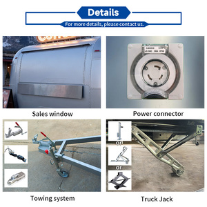 Remolque de Comida Comercial Retro Totalmente Equipado, Camión de Comida Móvil, Tractocamión, Remolque de Comida Personalizado con Barbacoa de Carbón <span class=keywords><strong>para</strong></span> la Venta - Product Image 5